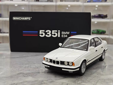 [Minichamps] 1:18 BMW 1988 535i E34 White Model Car Die-Cast