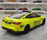 [Minichamps] 1:18 BMW 2021 M4 Competition Safety modellbil Die-Cast