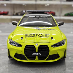 [Minichamps] 1:18 BMW 2021 M4 Competition Safety modellino di auto Die-Cast