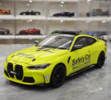 [Minichamps] 1:18 BMW 2021 M4 Competition Safety modellbil Die-Cast