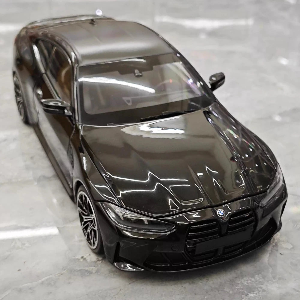 [Minichamps] 1:18 BMW 2021 M4 G82 Black Model Car Die-Cast
