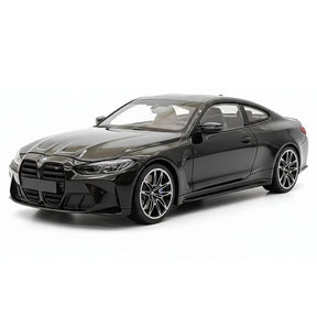[Minichamps] 1:18 BMW 2021 M4 G82 nero modellino di auto Die-Cast