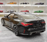 [Minichamps] 1:18 BMW 2021 M4 G82 nero modellino di auto Die-Cast