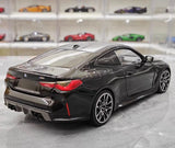 [Minichamps] 1:18 BMW 2021 M4 G82 nero modellino di auto Die-Cast