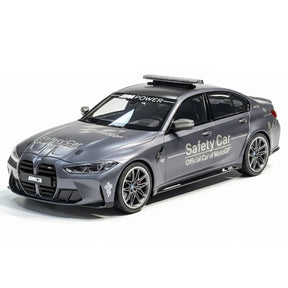 [Minichamps] 1:18 BMW 2021 M4 G82 Gray Safety Model Car Die-Cast