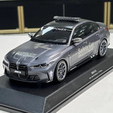 [Minichamps] 1:18 BMW 2021 M4 G82 Gray Safety Model Car Die-Cast