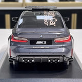 [Minichamps] 1:18 BMW 2021 M4 G82 Gray Safety Model Car Die-Cast