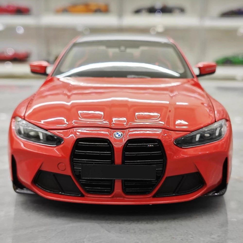 [Minichamps] 1:18 BMW 2021 M4 G82 rouge voiture miniature Die-Cast