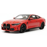 [Minichamps] 1:18 BMW 2021 M4 G82 Red Model Car Die-Cast