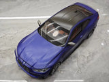 [Minichamps] 1:18 BMW 2021 M4 G82 Blue Model Car Die-Cast