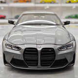 [Minichamps] 1:18 BMW 2021 M4 G82 Gray Model Car Die-Cast