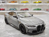 [Minichamps] 1:18 BMW 2021 M4 G82 Gray Model Car Die-Cast