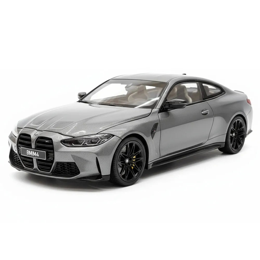 [Minichamps] 1:18 BMW 2021 M4 G82 Gray Model Car Die-Cast