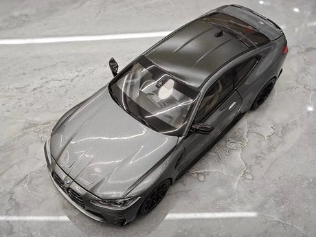 [Minichamps] 1:18 BMW 2021 M4 G82 Gray Model Car Die-Cast