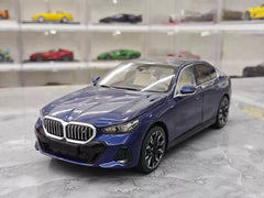 [Minichamps] 1:18 BMW 2023 i5 M60 bleu voiture miniature Die-Cast