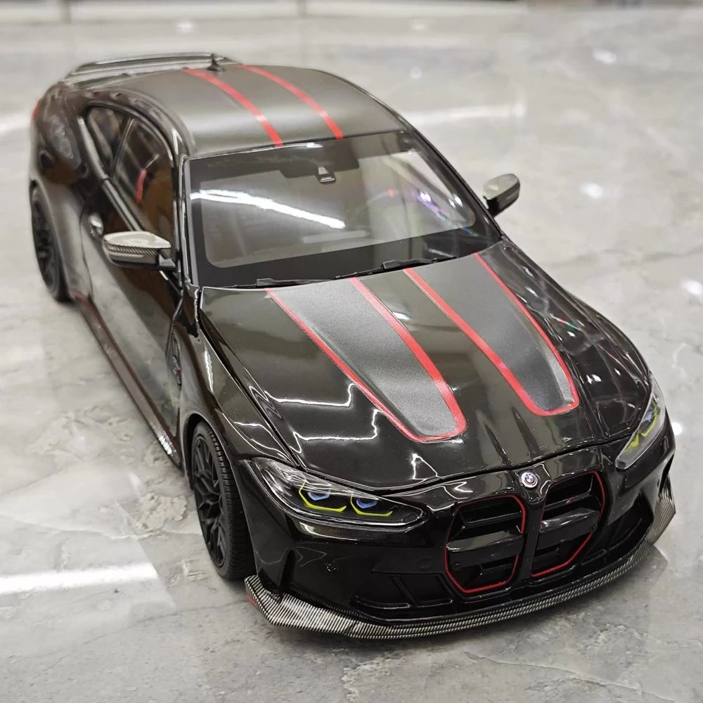 [Minichamps] 1:18 BMW 2023 M4 CSL Black Model Car Resin