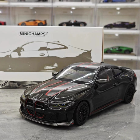 [Minichamps] 1:18 BMW 2023 M4 CSL Black Model Car Resin