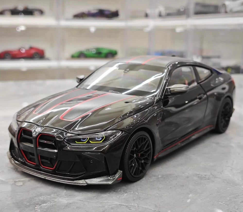[Minichamps] 1:18 BMW 2023 M4 CSL Black Model Car Resin