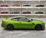 [Minichamps] 1:18 BMW 2023 M4 CSL verde modellino di auto resina