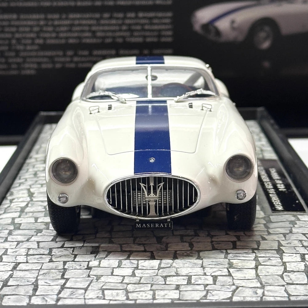 [Minichamps] 1:18 Maserati 1953 A6GCS White Model Car Resin