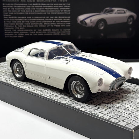 [Minichamps] 1:18 Maserati 1953 A6GCS White Model Car Resin