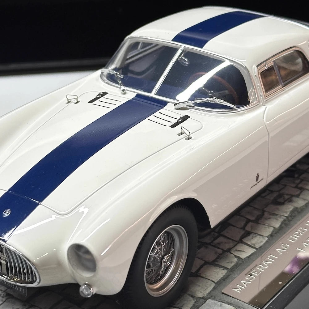 [Minichamps] 1:18 Maserati 1953 A6GCS White Model Car Resin