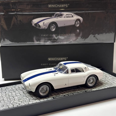 [Minichamps] 1:18 Maserati 1953 A6GCS White Model Car Resin