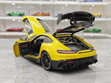 Mercedes-AMG 2021 GT Black Series Solarbeam Yellow Metallic 1:18 diecast model car by Minichamps - view 10