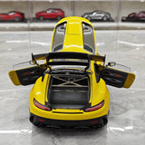 Mercedes-AMG 2021 GT Black Series Solarbeam Yellow Metallic 1:18 diecast model car by Minichamps - view 12