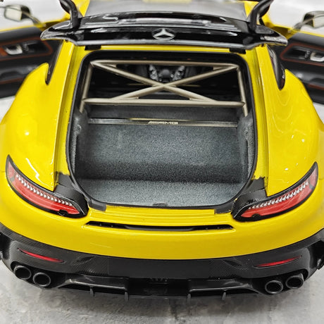Mercedes-AMG 2021 GT Black Series Solarbeam Yellow Metallic 1:18 diecast model car by Minichamps - view 22