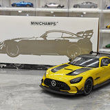 Mercedes-AMG 2021 GT Black Series Solarbeam Yellow Metallic 1:18 diecast model car by Minichamps - view 23