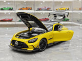 Mercedes-AMG 2021 GT Black Series Solarbeam Yellow Metallic 1:18 diecast model car by Minichamps - view 5