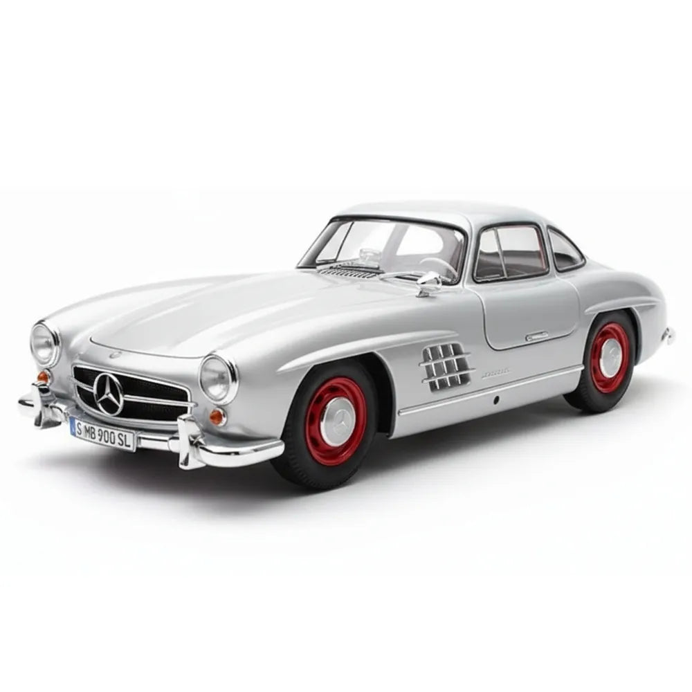 [Minichamps] 1:18 Mercedes-Benz 1954 300 SL W198 Silver Model Car Die-Cast