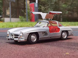 [Minichamps] 1:18 Mercedes-Benz 1954 300 SL W198 argento modellino di auto Die-Cast