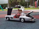 [Minichamps] 1:18 Mercedes-Benz 1954 300 SL W198 argento modellino di auto Die-Cast