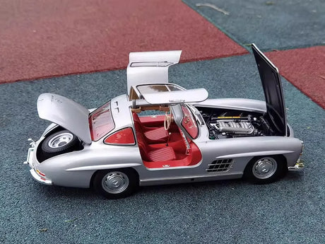 [Minichamps] 1:18 Mercedes-Benz 1954 300 SL W198 zilver modelauto Die-Cast