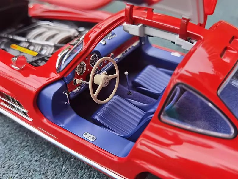 [Minichamps] 1:18 Mercedes-Benz 1954 300 SL W198 Red Model Car Die-Cast