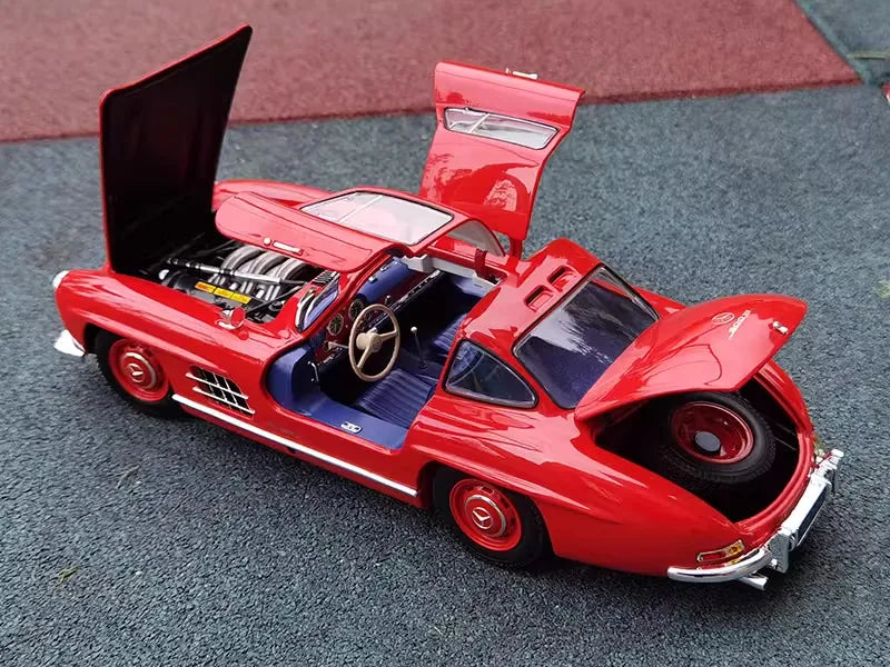 [Minichamps] 1:18 Mercedes-Benz 1954 300 SL W198 Red Model Car Die-Cast