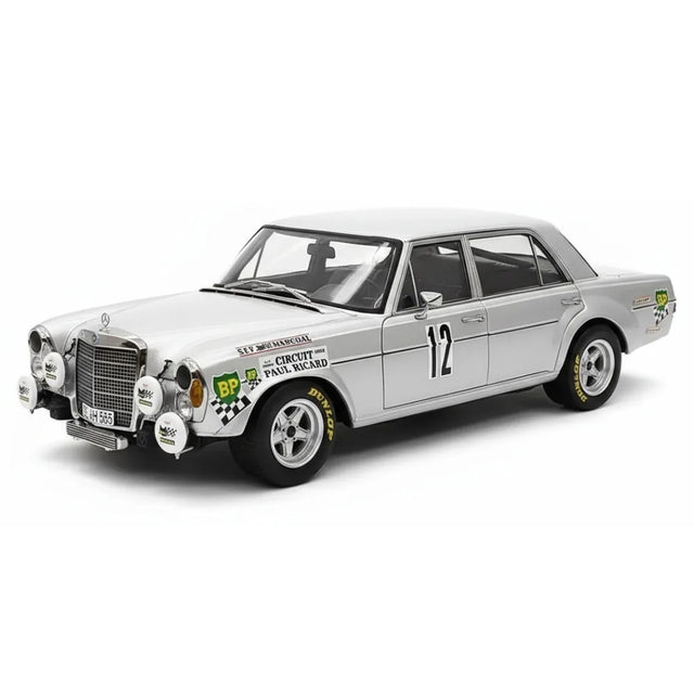[Minichamps] 1:18 Mercedes-Benz 1971 300 SEL 6.8 AMG No.12 modellino di auto Die-Cast