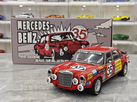 [Minichamps] 1:18 Mercedes-Benz 1971 300 SEL 6.8 AMG No.35 modelauto Die-Cast