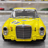 [Minichamps] 1:18 Mercedes-Benz 1971 300 SEL 6.8 AMG No.38 Model Car Die-Cast