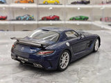 [Minichamps] 1:18 Mercedes-Benz 2013 SLS AMG Black Series GT Blue Model Car Die-Cast
