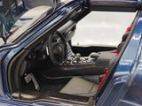[Minichamps] 1:18 Mercedes-Benz 2013 SLS AMG Black Series GT Blue Model Car Die-Cast