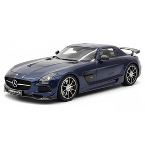 [Minichamps] 1:18 Mercedes-Benz 2013 SLS AMG Black Series GT Blue Model Car Die-Cast