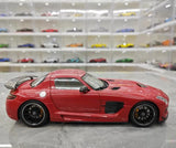 [Minichamps] 1:18 Mercedes-Benz 2013 SLS AMG ブラック Series GT レッド モデルカー Die-Cast