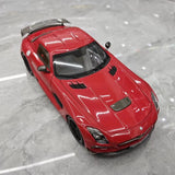 [Minichamps] 1:18 Mercedes-Benz 2013 SLS AMG ブラック Series GT レッド モデルカー Die-Cast