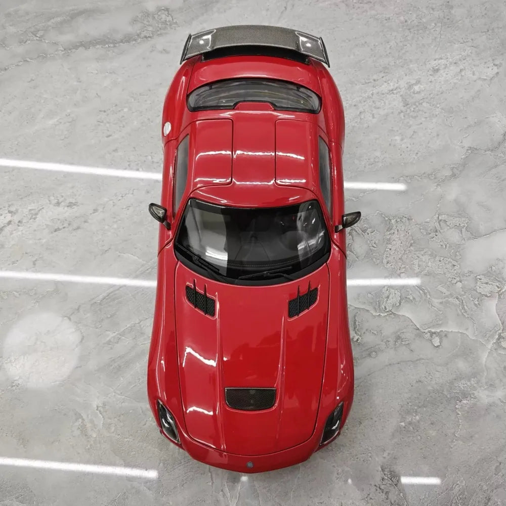 [Minichamps] 1:18 Mercedes-Benz 2013 SLS AMG ブラック Series GT レッド モデルカー Die-Cast