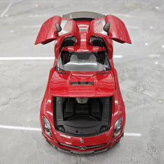 [Minichamps] 1:18 Mercedes-Benz 2013 SLS AMG Black Series GT Red Model Car Die-Cast