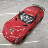 [Minichamps] 1:18 Mercedes-Benz 2013 SLS AMG ブラック Series GT レッド モデルカー Die-Cast
