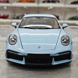 [Minichamps] 1:18 Porsche 2020 911 992 Turbo S Blue Model Car Die-Cast